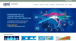 Desktop Screenshot of cessi.org.ar