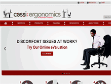 Tablet Screenshot of cessi.com